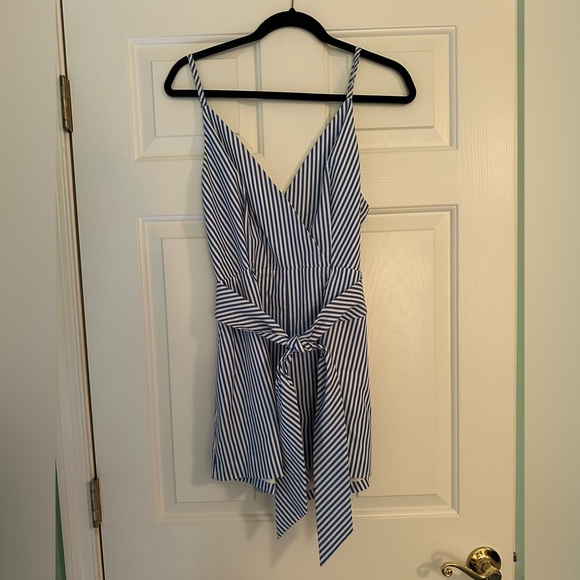 NWT Finders Keepers Blow Your Mind Striped Romper, size: L - Picture 1 of 4